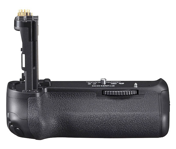 Close-up Photo of Canon BG-E14 Battery Grip