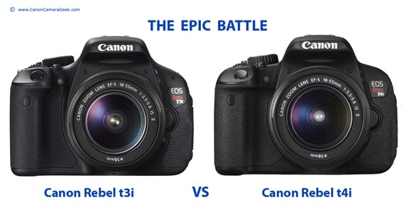 Which is the better digital camera value? Is the Canon t4i better than the t3i? Simple comparison and popularity of the Canon t3i vs t4i