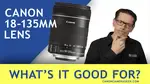 I wondered if it was better than the Canon EF-S 18-55mm lens. I bought the newest Canon 18-135mm lens, the one with nano USM focusing. Here's what happened.