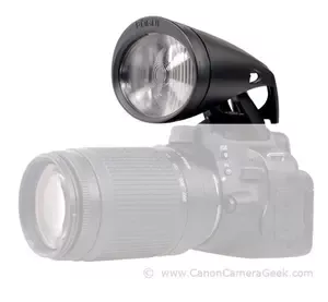 Here's a tricky way to boost your flash power. The Canon 70D Pop-Up Flash Accessory