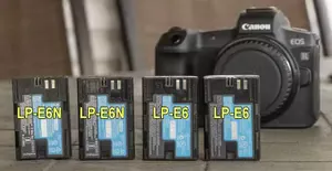 The Canon R Battery is The LP-E6, LP-E6N, or LP-E6NH. See the comparison of the 3 batteries for the Canon EOS R. Specs and Recommendations