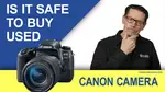 It's the best way to save $ on buying a nice Canon camera, but Is it safe to buy a used Canon Camera. Three simple steps you can take to make a safe camera buy.