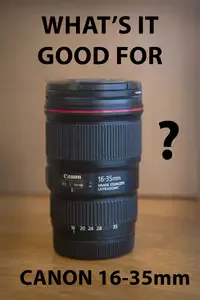 Take a practical look at this wide angle zoom and see if the Canon 16-35mm lens is worth it and what kind of photography it's good for-then decide which is best