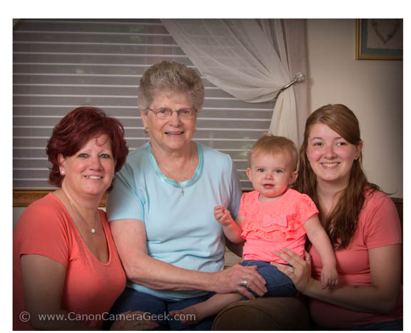 4 generation portrait with 70-200 lens