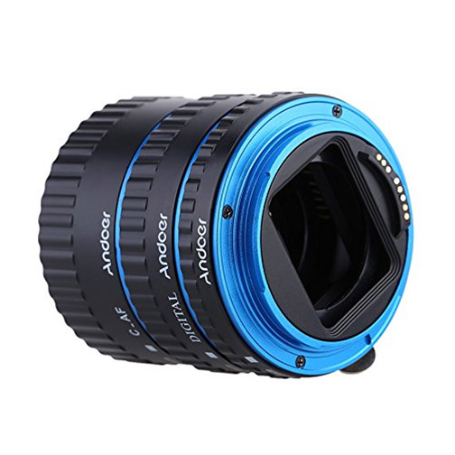 This budget set of extension tubes r use with Canon cameras is marketed by a company called Andoer.<br><br>