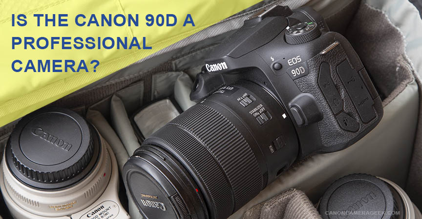 Is the Canon 90D a professional camera?