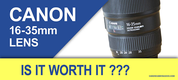 Article Header: Canon 16-35mm lens