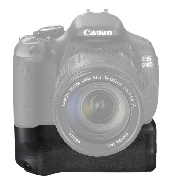 Canon t3i With Battery Grip