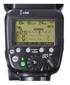 Canon 600EX-RT LCD Panel