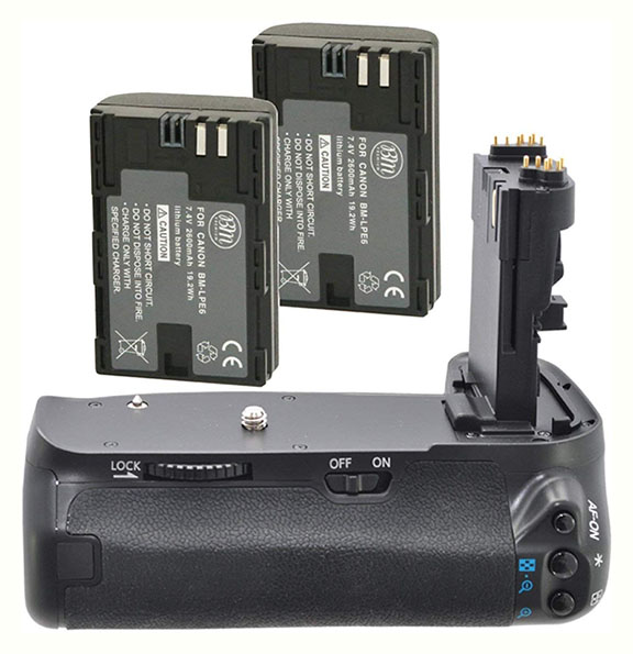 Canon 60D battery grip alternative