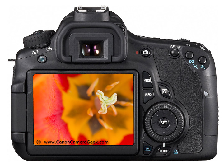 Canon 60d Body. Detailed Photos of the Canon EOS 60D Camera Body