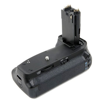 DynaSun E13 Poignée dalimentation Batterie Grip pour Canon EOS 6D Compatible BG-E13 BGE13 avec Magasin pour 6X Piles
