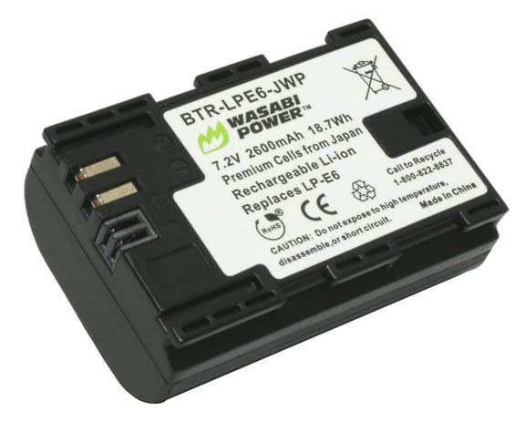 Canon 70D Replacement Battery