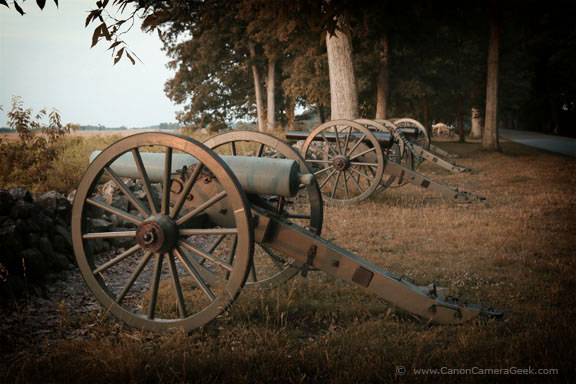 Gettysburg Cannons