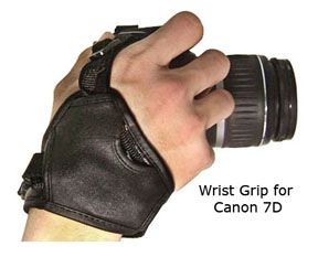Wrist Grip for Canon 7D or 7D Mark II