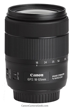 Canon EF-S 18-135mm Lens