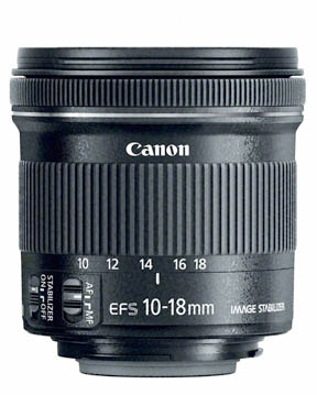 Canon 10-18 lens