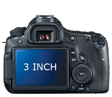 EOS 60D LCD Screen