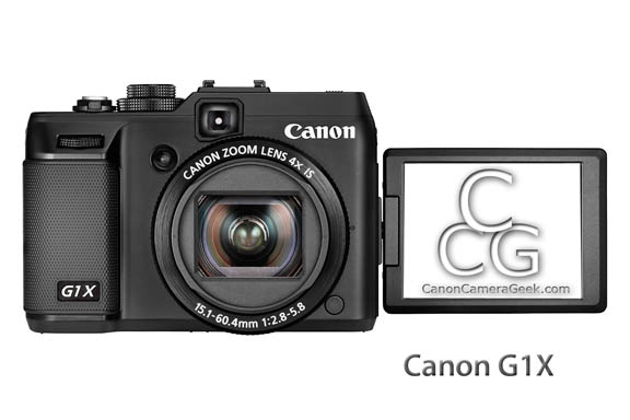 Canon g1X camera