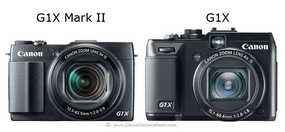 G1X Mark II vs G1X