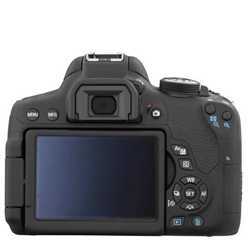 Canon Rebel t6i 3 inch rotating LCD Screen