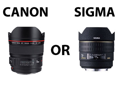 Wide angle comparison: Sigma 12-24 vs Canon 16-35 L and 17-40 L