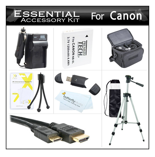 Essential accessory kit for Canon Camera