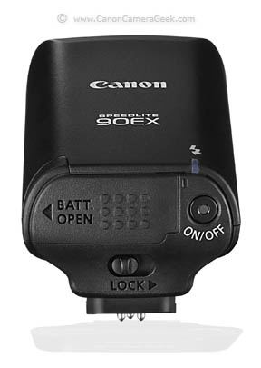 Canon Speedlite 90EX Back