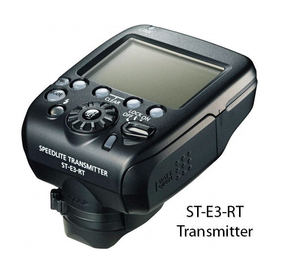 Make sure your speedlite accessories are compatible.  The Canon Speedlite Transmitter ST-E3-RT is a radio trigger and does NOT work all speedlites.  It does work with the Speedlite 600EX-RT