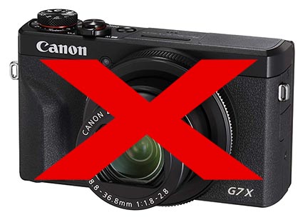 Bad alternative to the G1X Mark II