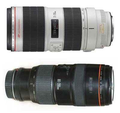 Canon EF 70-200mm vs EF 80-200mm lens