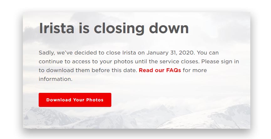 Canon Cloud Closing