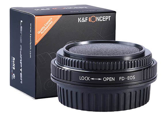 Canon FD to EOS lens adapter