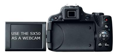 Canon SX50 LCD Panel