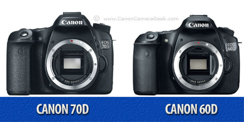 Irrigatie Marco Polo aankomst Canon 60D Vs 70D - Does it make sense to do a 70D vs. 60D Comparison