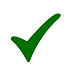 Green check mark