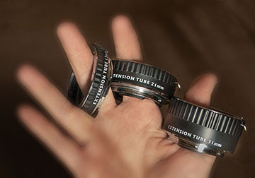 Extension tubes for Canon cameras