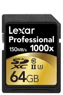 64 GB memory card