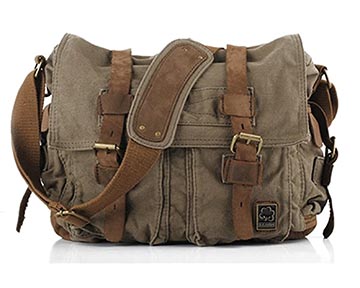 Canvas bags have been around a long time because of their reputation for durability Canvas Camera Bag