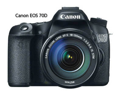 Canon EOS 70D Camera