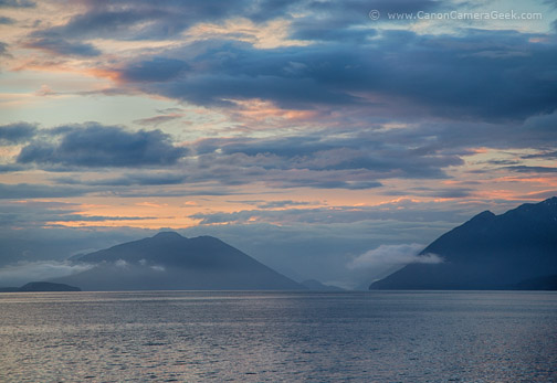 Southeast Alaska Sunset