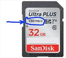 30 MB/s memory card