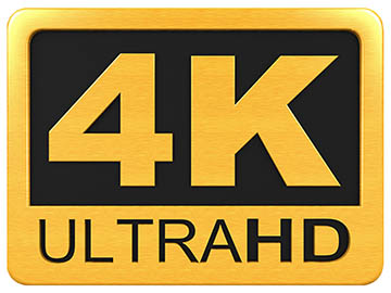 4K Ultra HD Video Logo