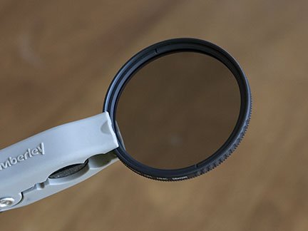 55mm circular polarizing lens filter