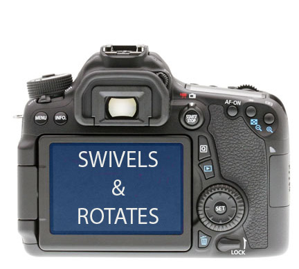 Canon EOS 70D LCD Screen