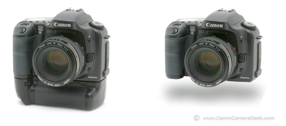 Canon 10D with BG-ED3 Battery Grip