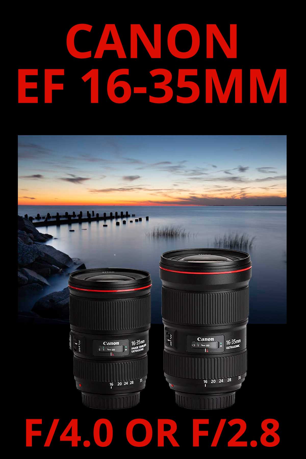 Canon 16-35mm f/2.8 vs. f/4.0