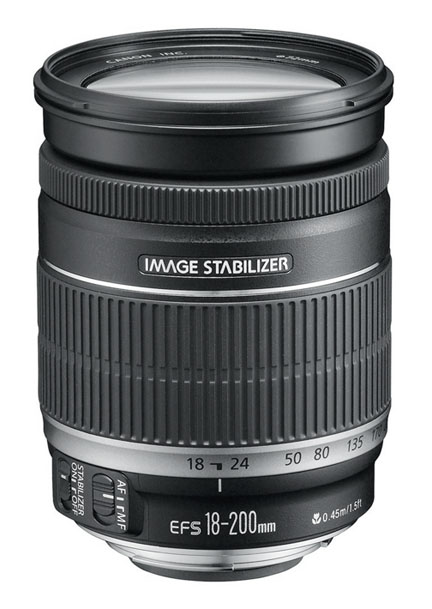 Canon EF-S 18-200mm lens