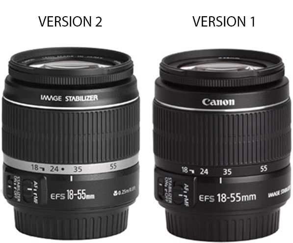 Canon 18-55 lens comparison