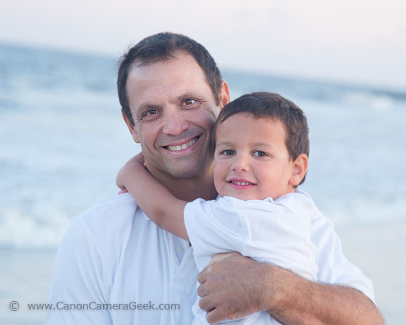 Beach Portrait Taken With The Canon 24-105 f4 Lens